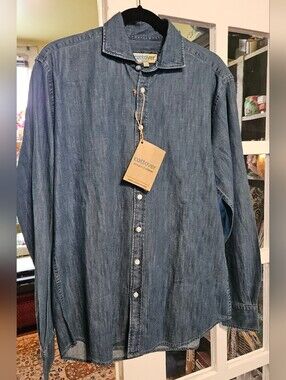 Men's Cottover Button-Up Chambray Shirt
